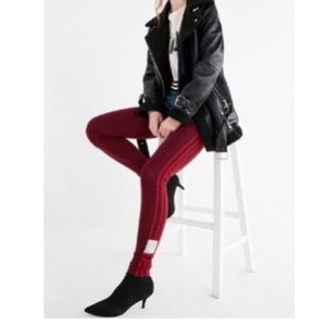 Maroon 3 Stripe Adidas Legging